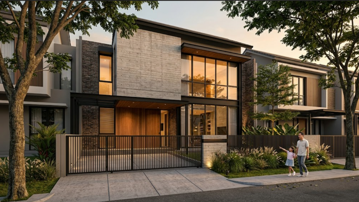 Inspirasi desain bangun rumah modern tropis yang sehat dan nyaman.